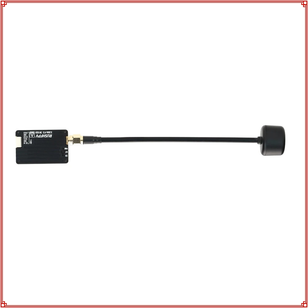 2026 New RUSHFPV 3.3G 2W VTX T - Fpv Drone Receiver 评论和价格