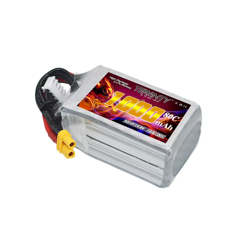 TERANTY 4S 1000mAh 14.8V 80C/1 - Fpv Drone Battery 评论和价格