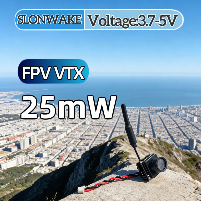 SLONWAKE FPV 25mW power simula - Fpv Drone Camera 评论和价格