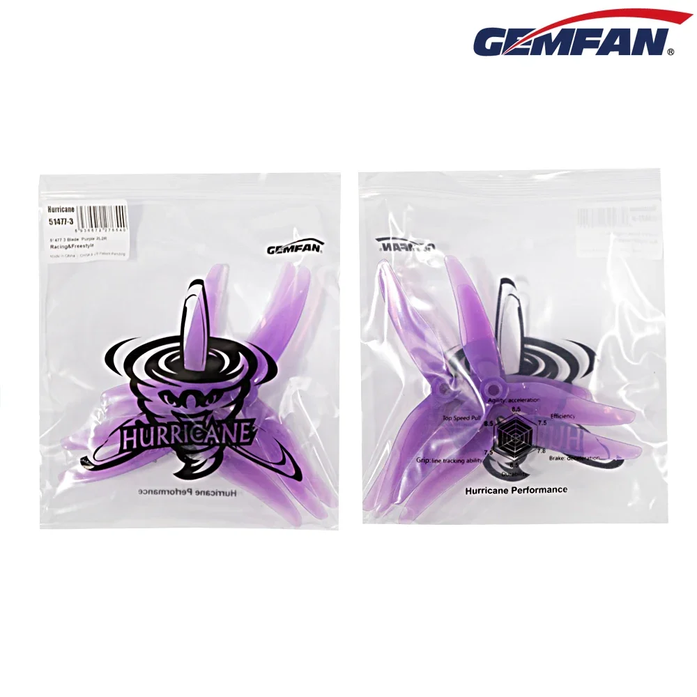 10Pairs (10CW + 10CCW) Gemfan  - Fpv Drone Propeller 评论和价格