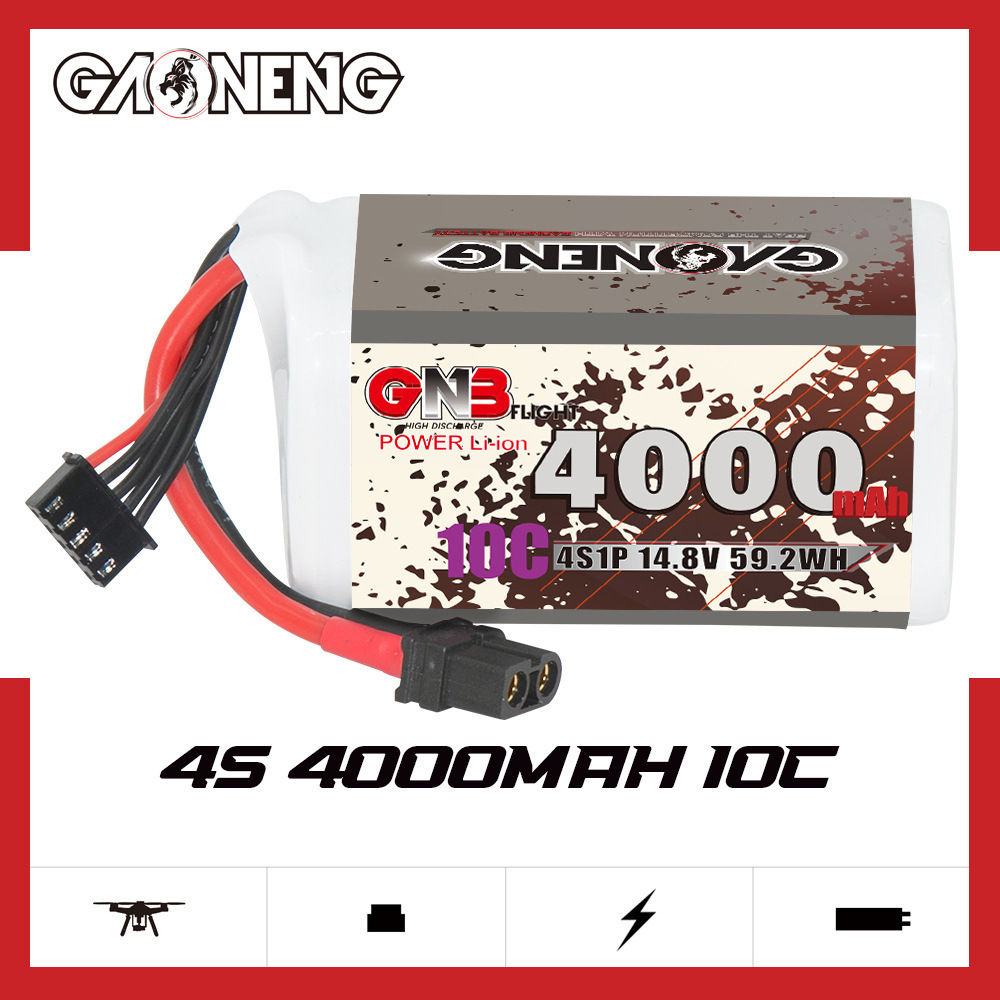 GNB 4000mAh 4S 14.8V 10C 20C W - Fpv Drone Battery 评论和价格