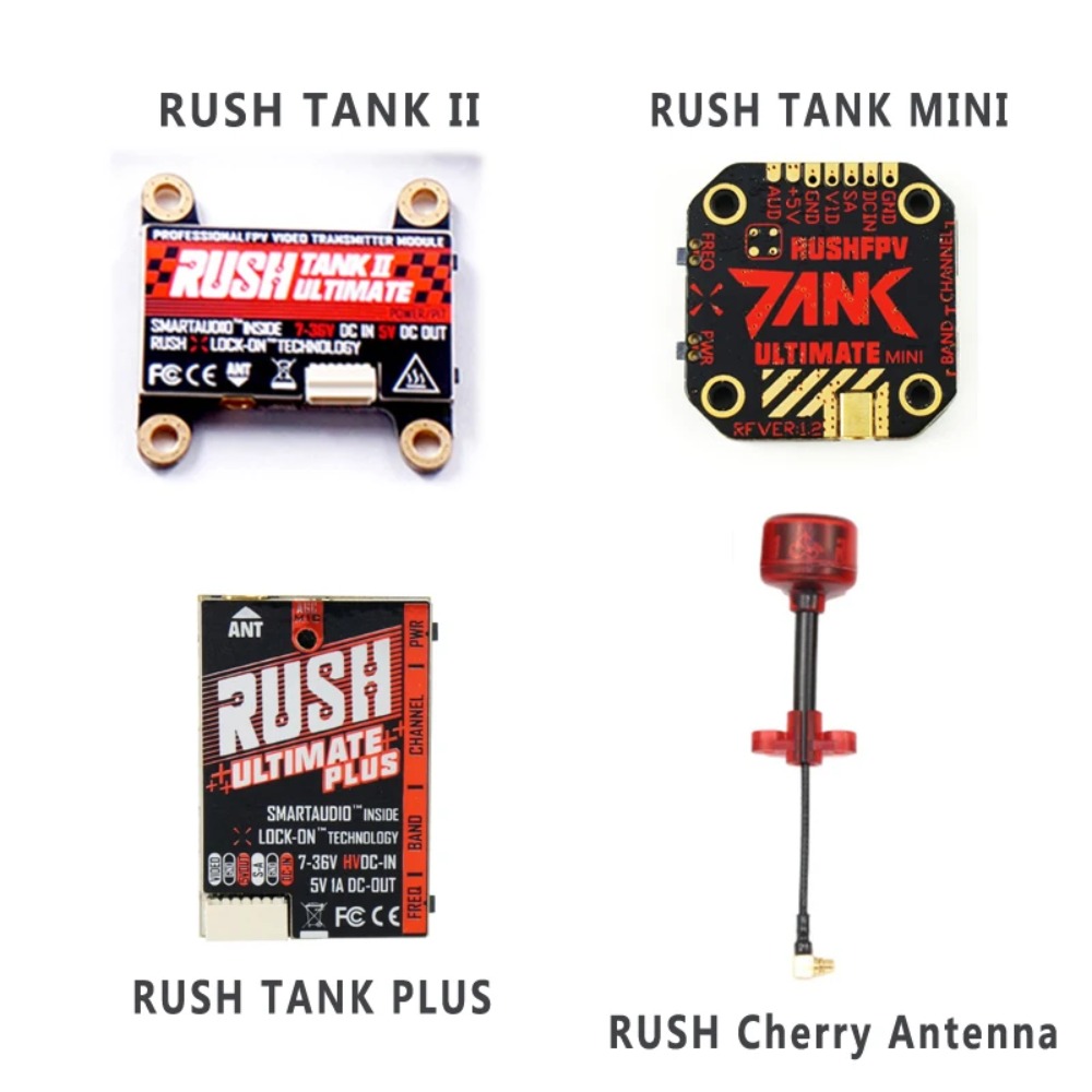 RUSH TANK Ultimate II/Mini/PLU - Fpv Drone Frame 评论和价格