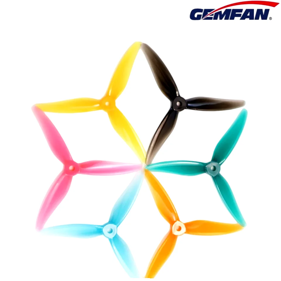New 2-12 Pairs Gemfan 51466 5i - Fpv Drone Propeller 评论和价格